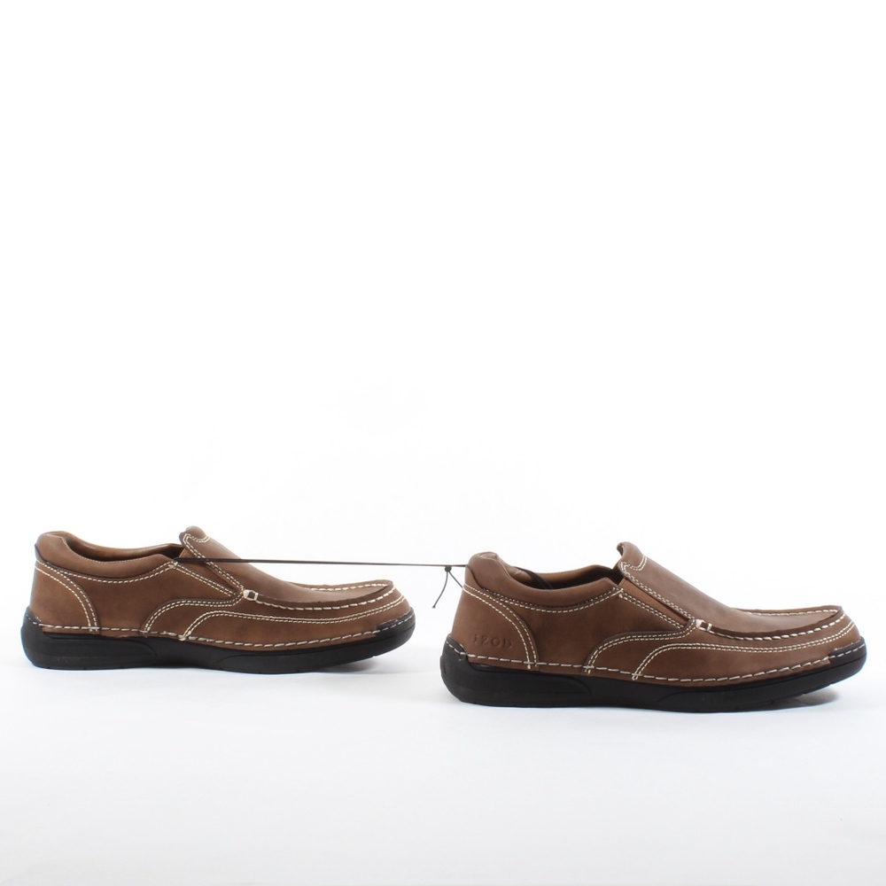 Izod Men's Memory Foam Loafers Slip On Shoes NEW - Picture 7 of 8